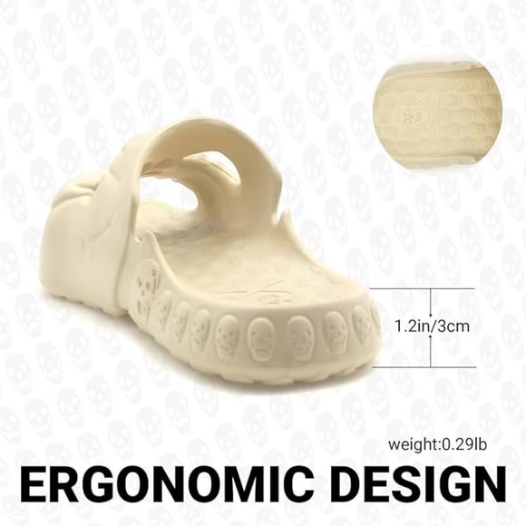 Skull Slide Sandals - Picture 4 of 6